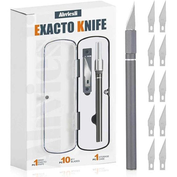 Exacto Knife Set with Blades and Case