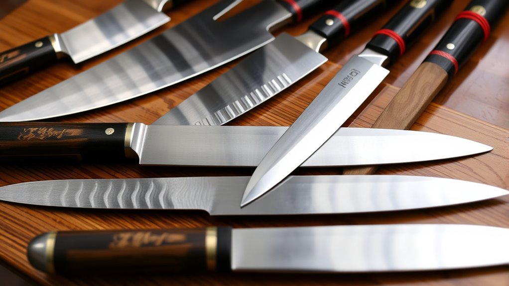 precision knives for culinary tasks