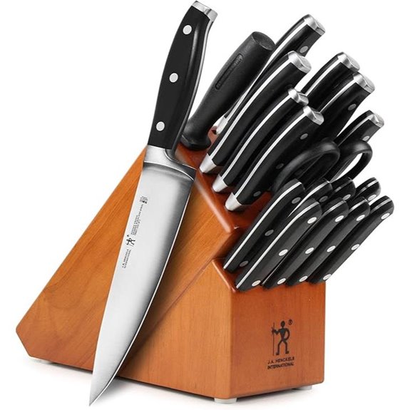 HENCKELS Forged Premio 19-pc Knife Block Set