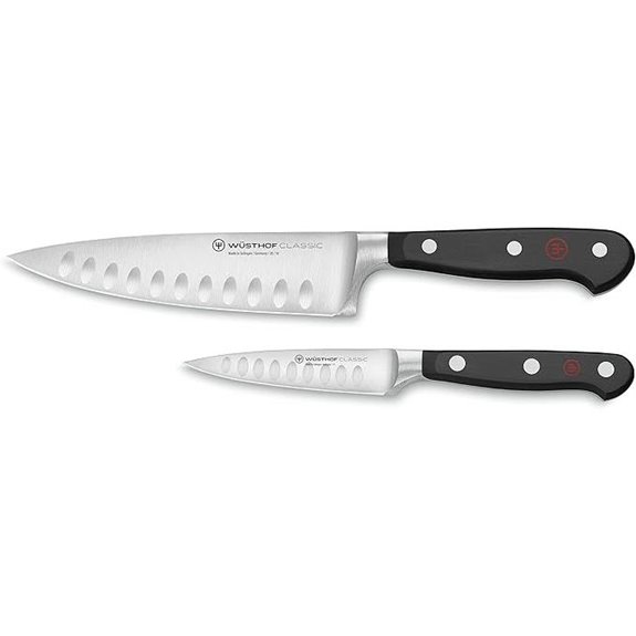 Wüsthof Classic Hollow Edge 2-Piece Chef's Knife Set