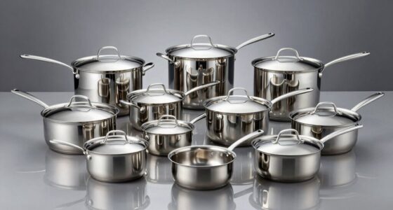 premium professional stainless cookware