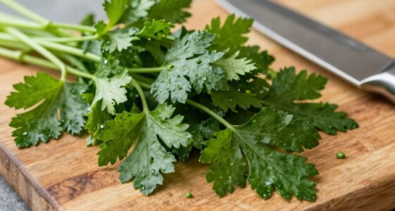 prepare parsley for chimichurri