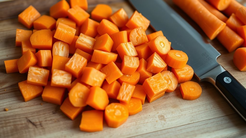 prepare peel cut roast