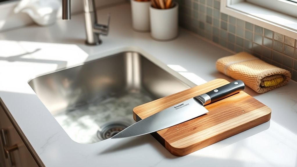 prepare workspace and supplies