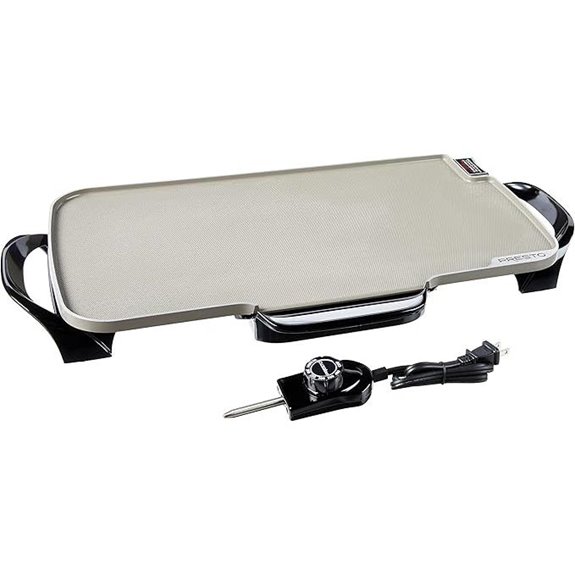 Presto 22-Inch Ceramic Electric Griddle with Handles