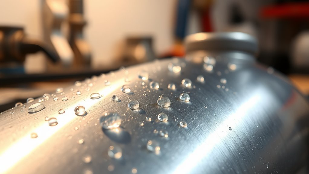 prevent moisture induced metal corrosion