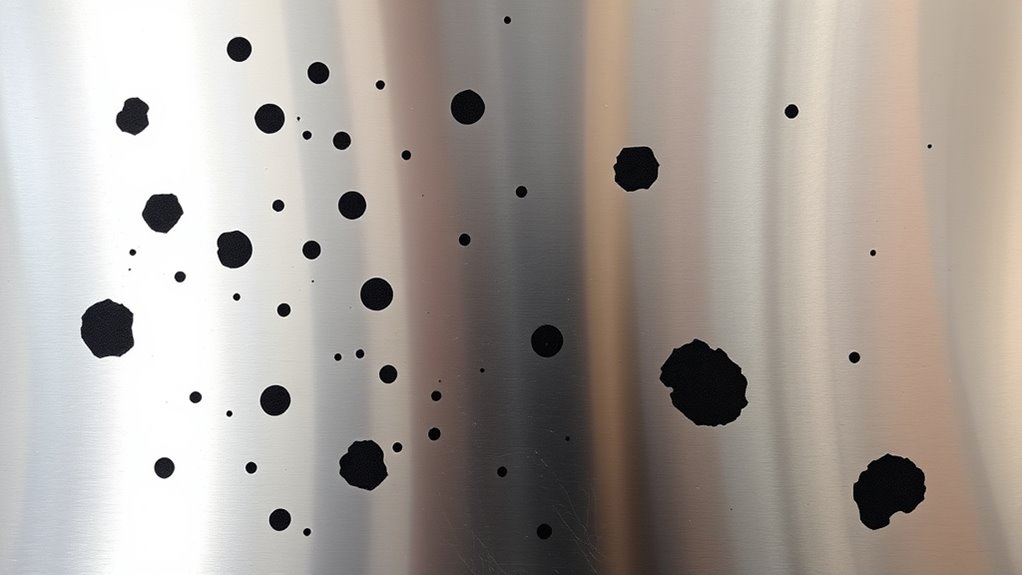 preventing and cleaning stainless steel spots