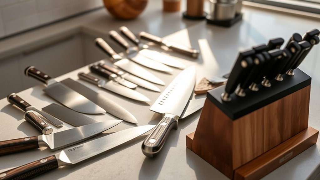 professional knife set essentials