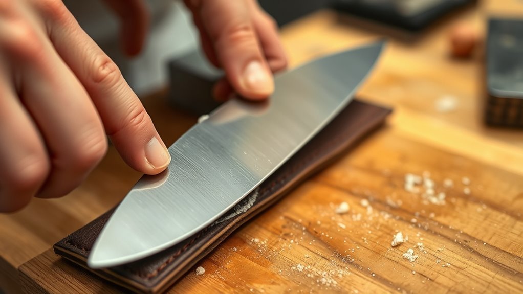 proper blade honing techniques