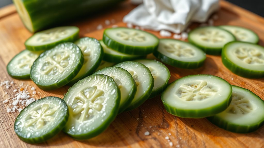 proper cucumber storage techniques
