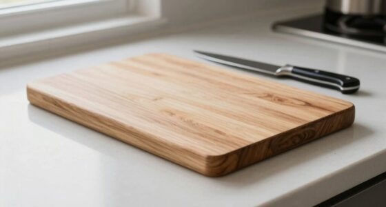 proper cutting board placement