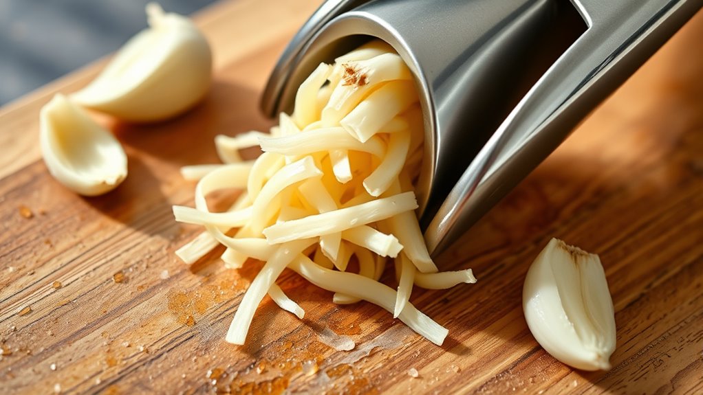 proper garlic mincing technique
