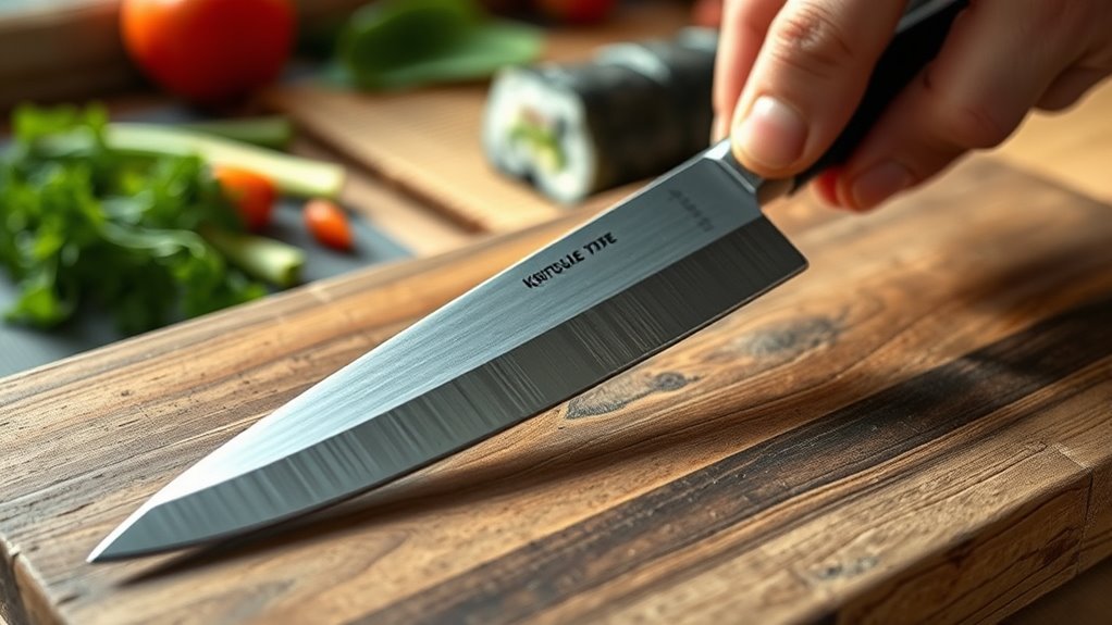 proper grip and cutting technique