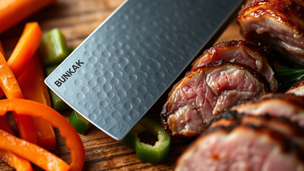 proper grip and sharp blade