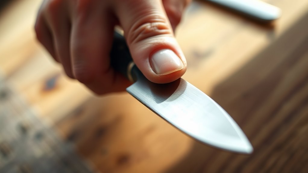 proper grip and stance