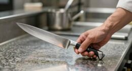 proper knife hand transfer