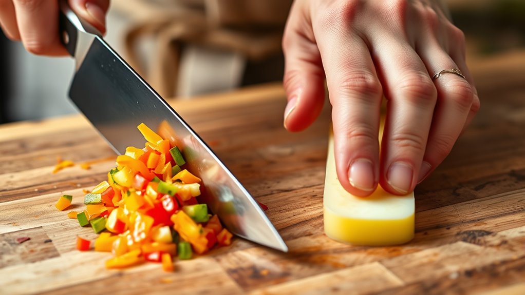 proper knife handling technique