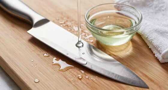 proper knife sanitization methods