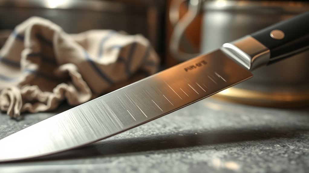 proper knife storage and care