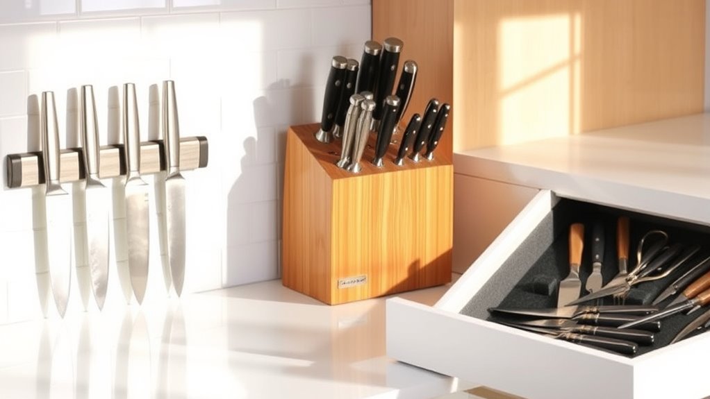 proper knife storage preserves sharpness