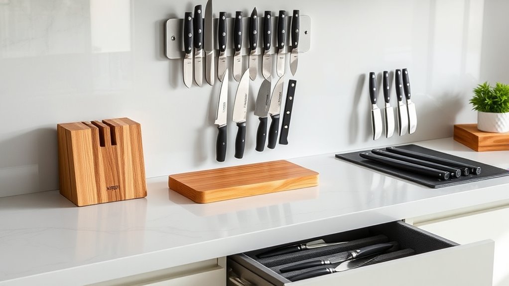 proper knife storage safety