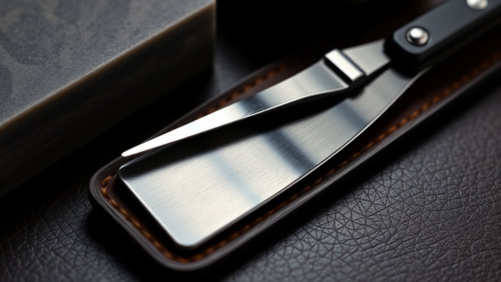 proper knife stropping technique