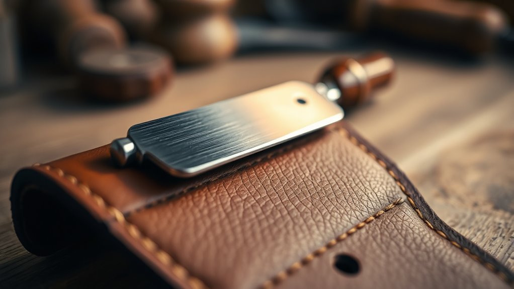 proper leather stropping technique