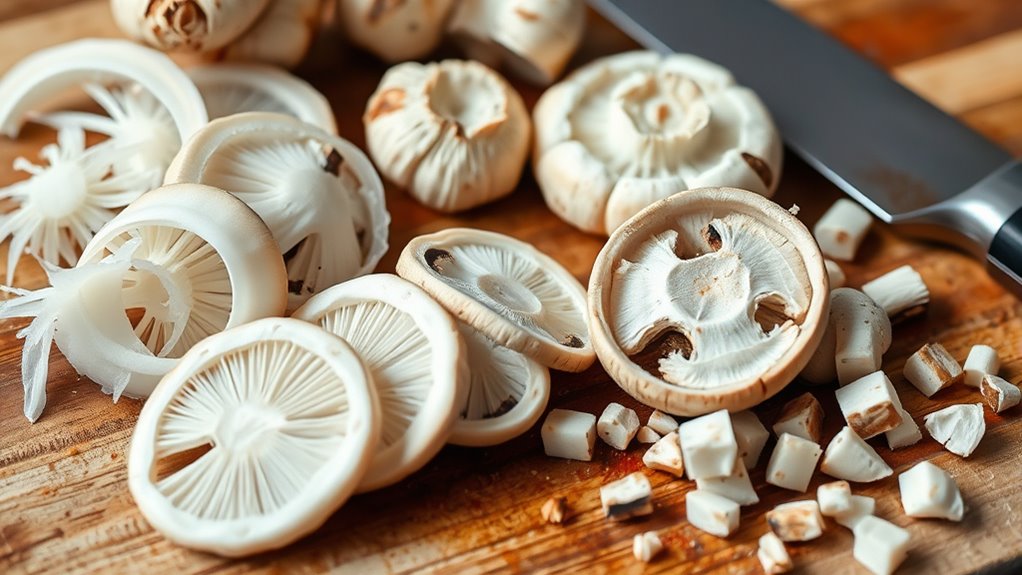 proper mushroom preparation techniques