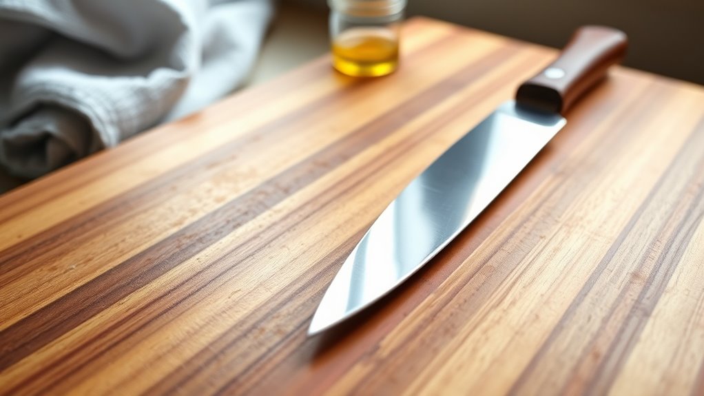 proper wooden cutting board care