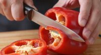 quick pepper pith removal