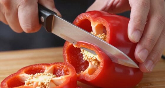 quick pepper pith removal