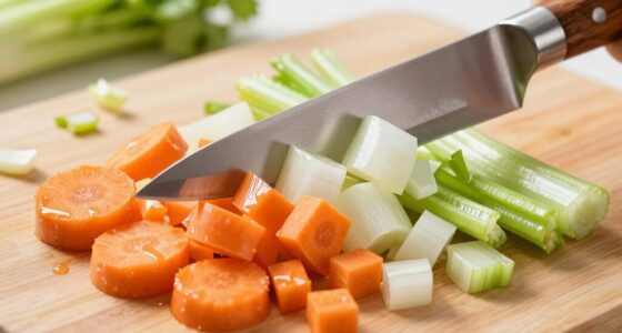 quickly chopping vegetables efficiently