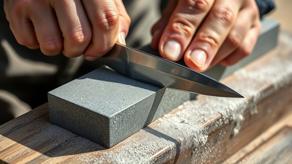 refine polish maintain edges