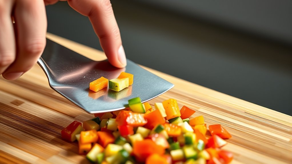 regular knife maintenance and proper handling