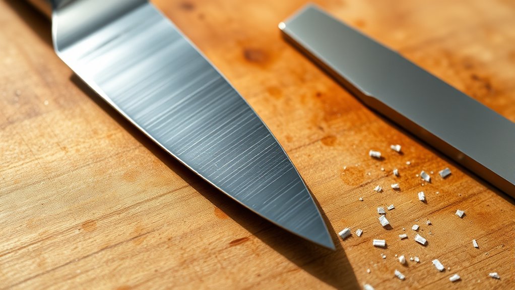 regular knife maintenance routine