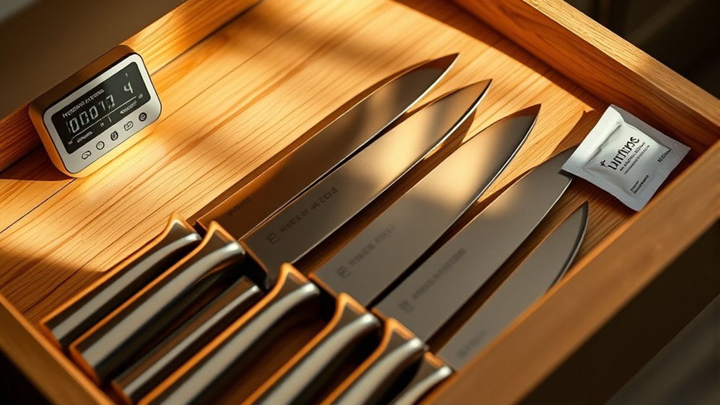 regular knife storage maintenance