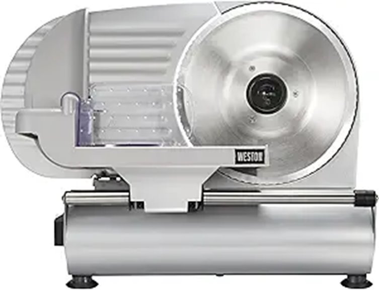 Weston Electric Food Slicer with Removable Blade