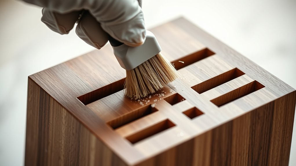 replace worn moldy knife block