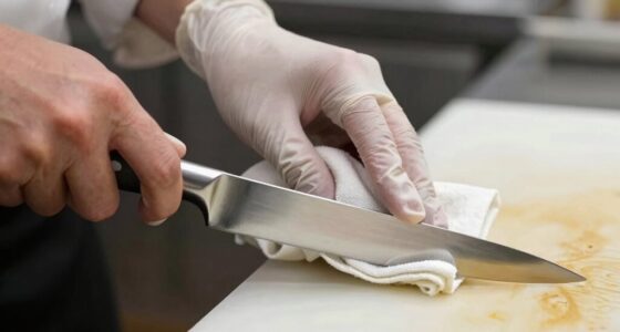 safe blade cleaning method