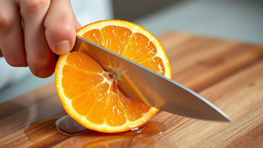 safe citrus cutting techniques