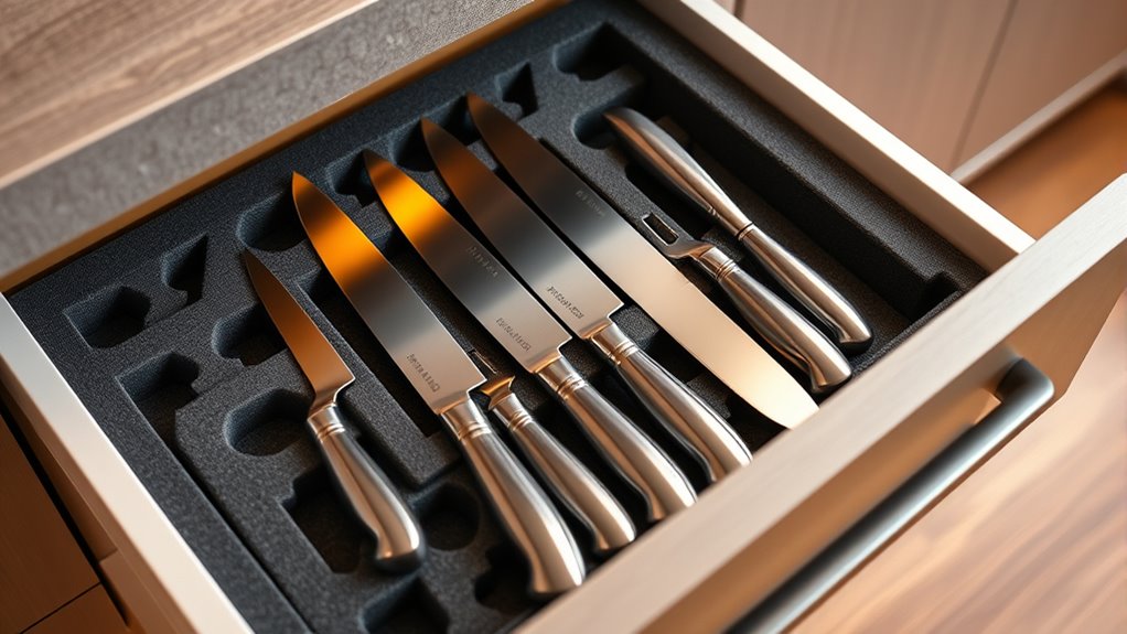 safe durable knife storage