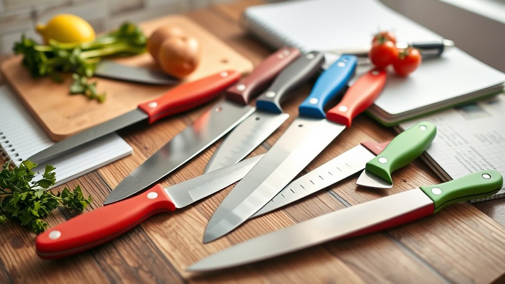 safe durable manageable knives