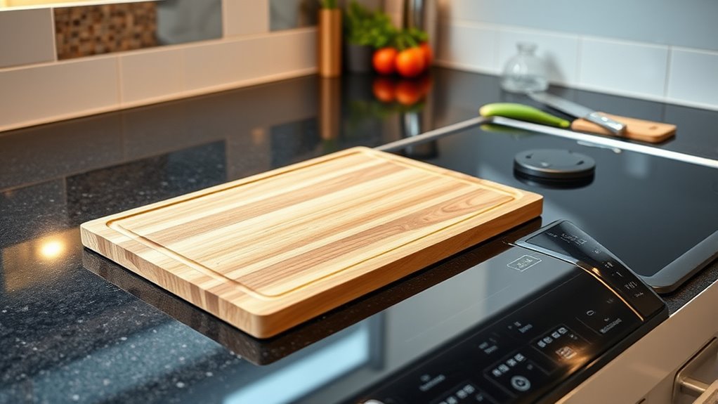 safe organized cutting surface