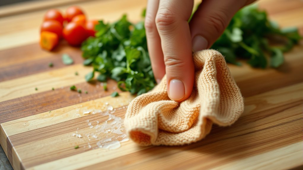 sanitize cutting boards effectively