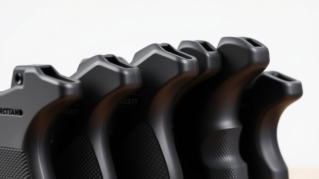 secure ergonomic grip control