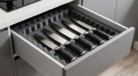 secure sharp knife storage