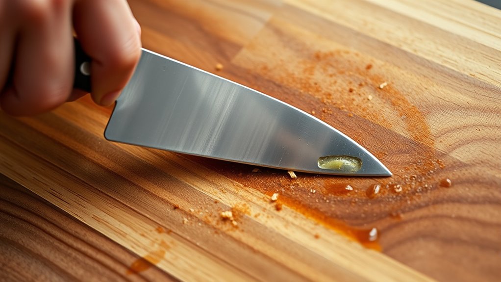 select and maintain cutting surfaces