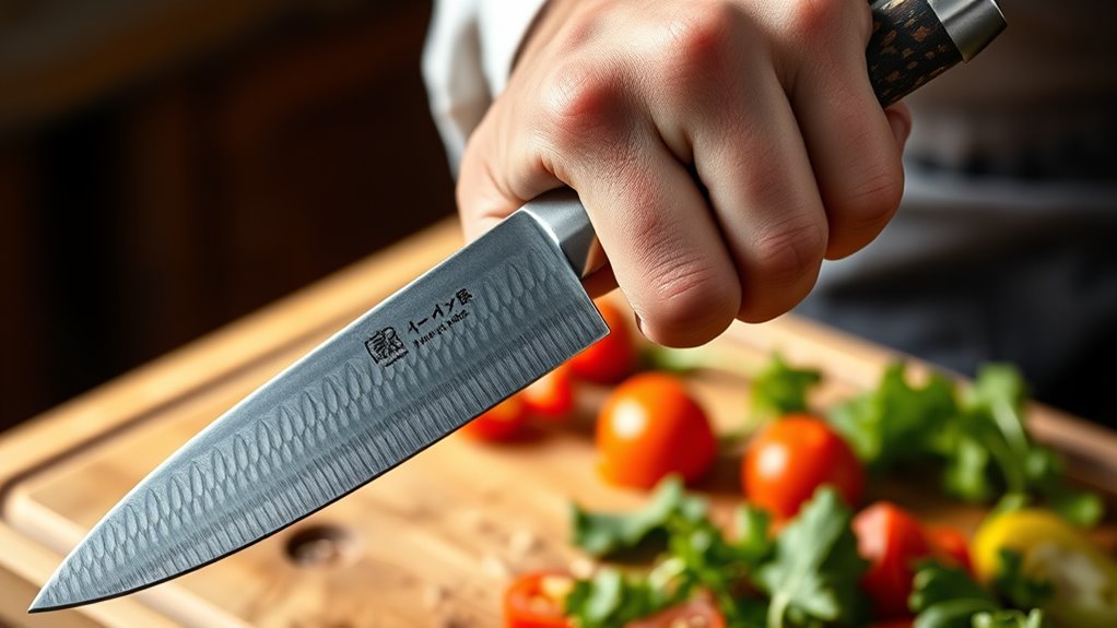 select knife based on comfort