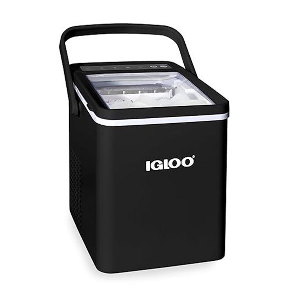Igloo Self-Cleaning Countertop Ice Maker with Scoop