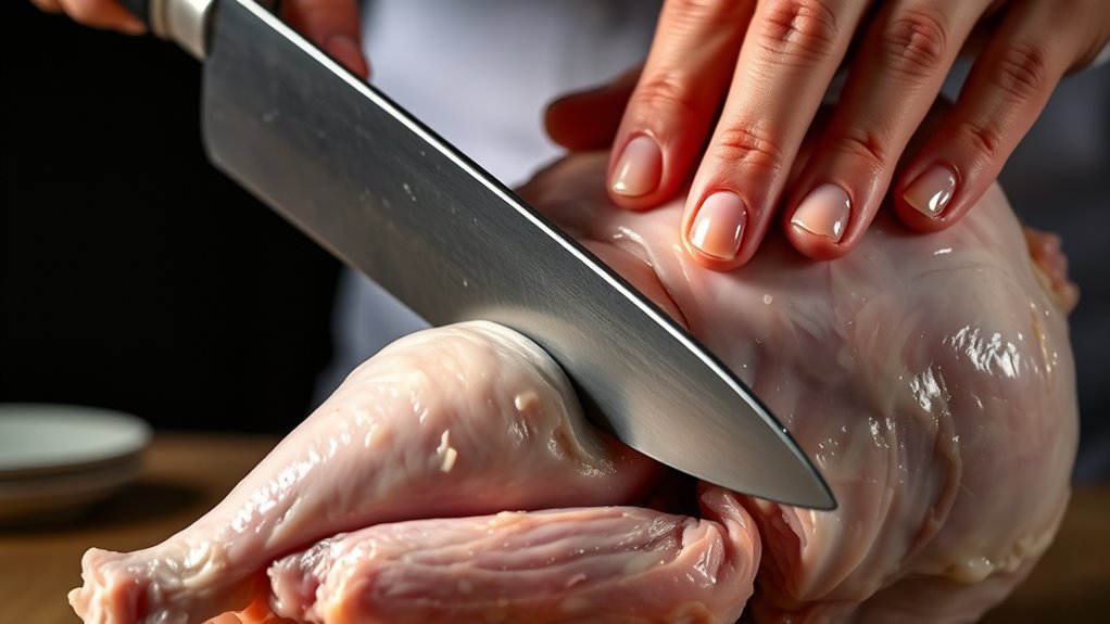 separate leg joint cleanly